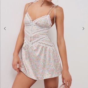 For love and lemons Farrah slip dress size medium